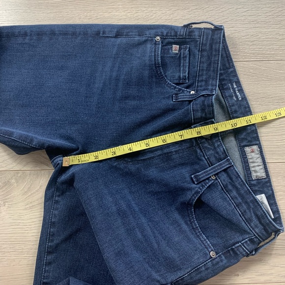 AG The Harper Essential Straight Raw Hem Ankle Jeans - Picture 9 of 11